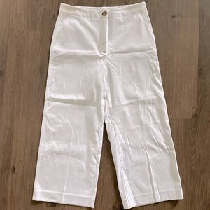 Ann Taylor Wide Leg Crop Pants